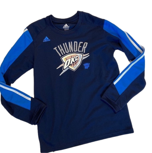 adidas Other - Adidas OKC Thunder Boys LS Lg.